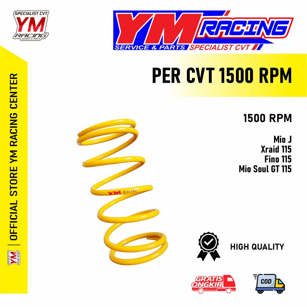 PER CVT MIO J 1500 RPM // PER CVT 1500 RPM XRIDE 115 [ PER CVT 1500RPM MIO SOUL GT [ PER CVT 1500 rp