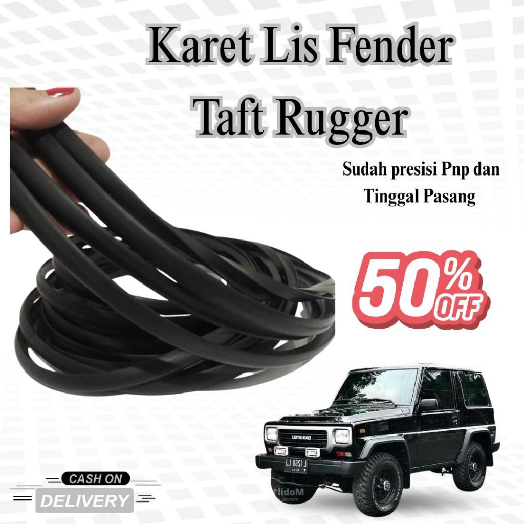 Karet Lis Fender Taft Rugger | Karet Pelindung Fender Depan Belakang | Karet Body Samping Mobil Taft