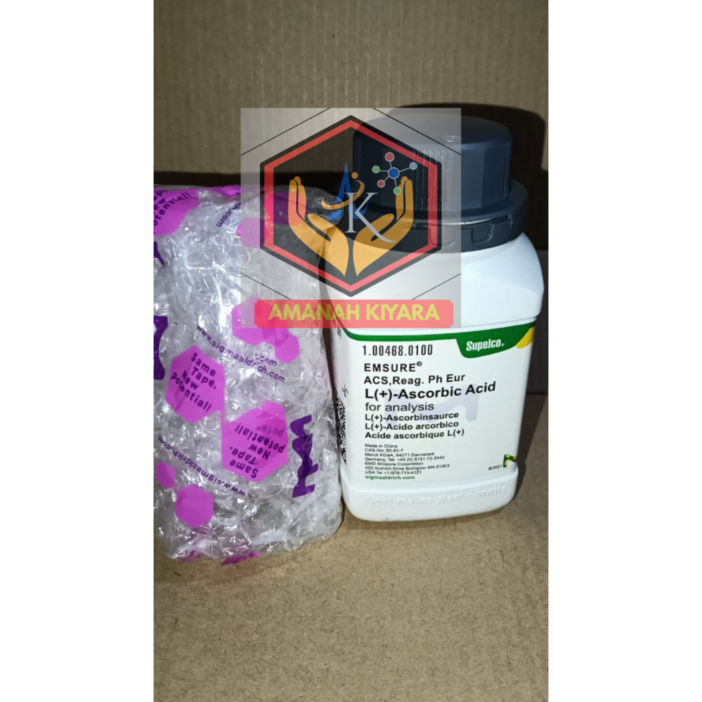 Vitamin C baku Analisis , Asam Askorbat For Analysis , Ascorbic Acid , C6H8O6 , L ascorbic acid , As