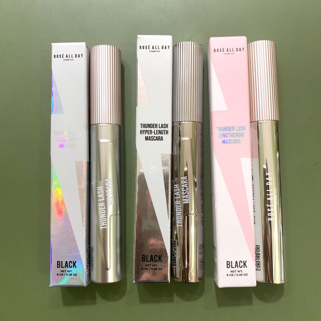 Rose all Day Thunder lash Maskara | Hyper Length | Volumizing | Lengthening | Maskara Rose All Day