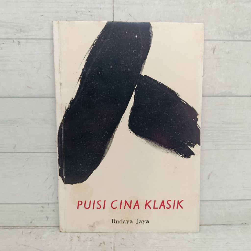 Buku Puisi Cina Klasik Budaya Jaya Softcover