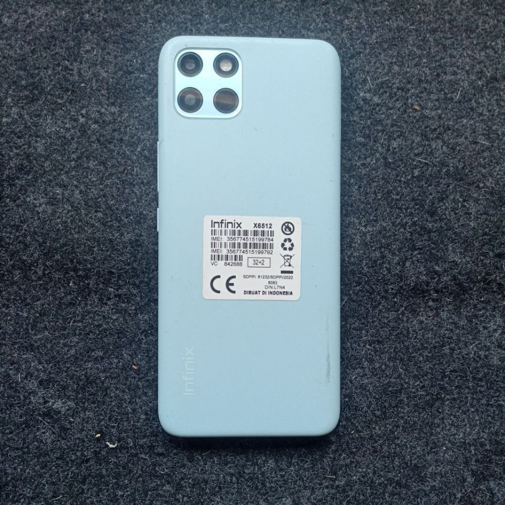 Infinix Smart 6 HD X6512 minus