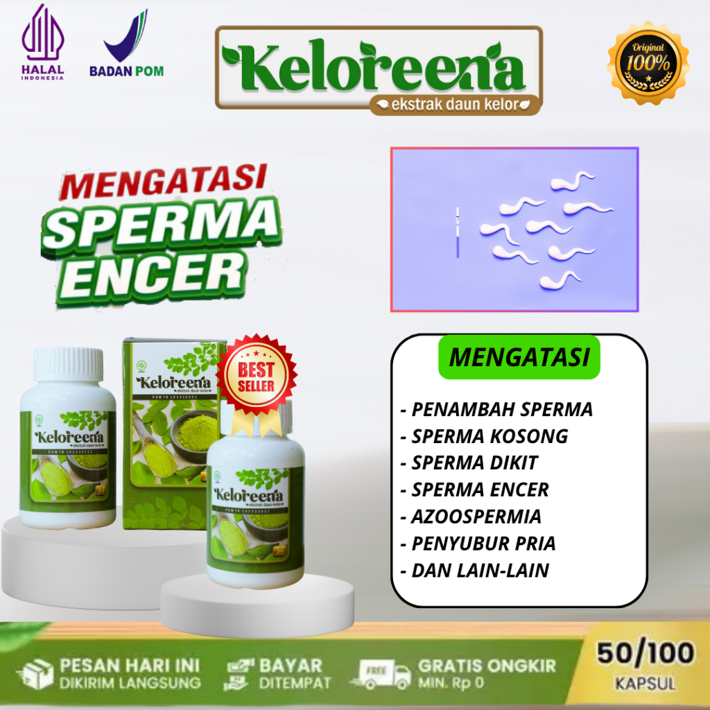 Vitamin Subur Sperma Pria, Penyubur Pria dan Pengental Sperma, Penambah Sperma Pria, Promil Pria Her