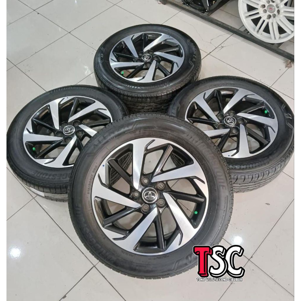 VELG ORIGINAL STANDAR NEW RUSH RING 17 PLUS BAN BRIDGESTONE SIAP PAKAI