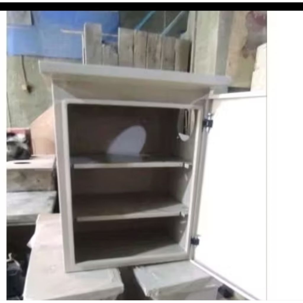 box panel outdoor custom 40x50x30 ventilasi wallmount baseplate