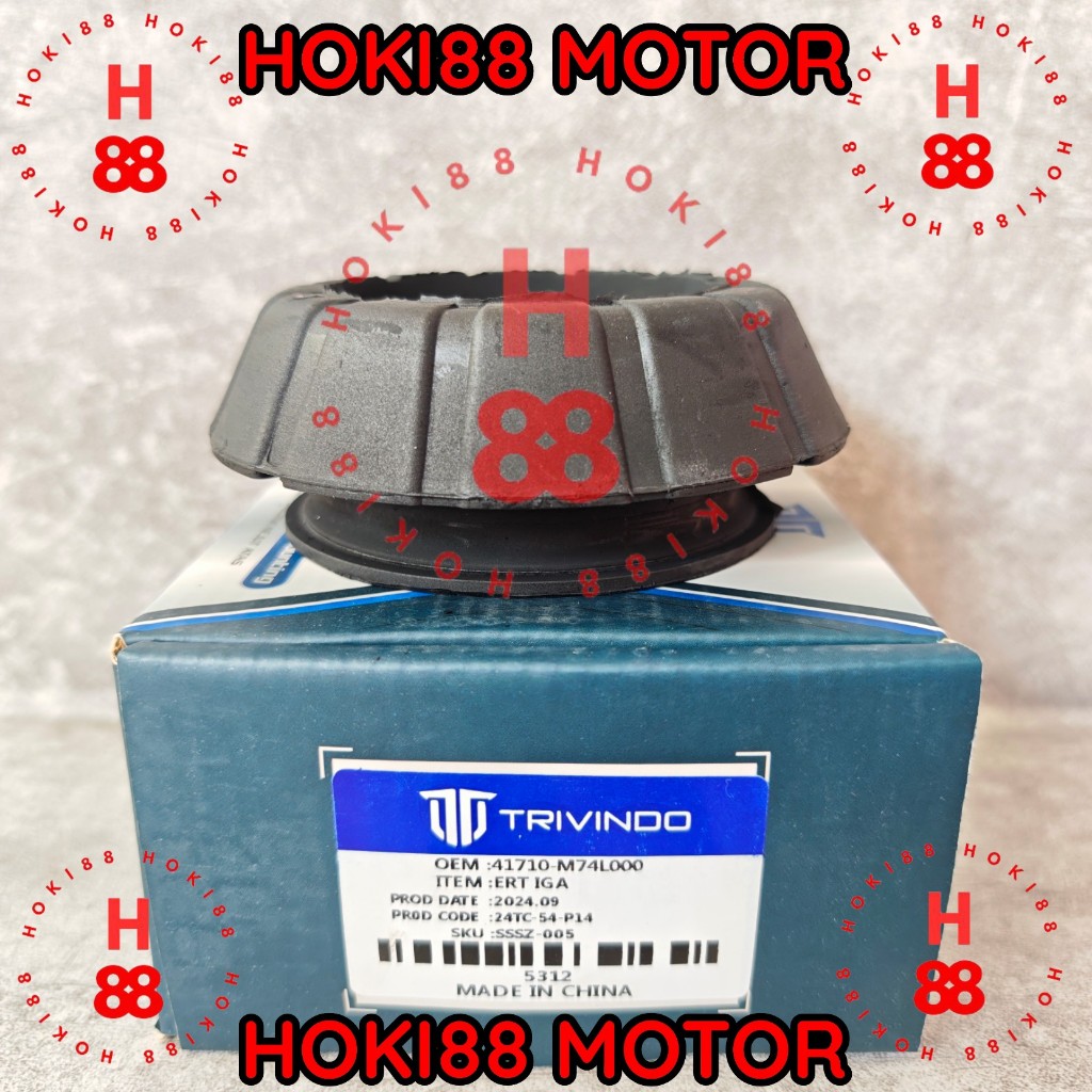 TRIVINDO Support Shock Depan HONDA JAZZ / JASS / JAS Karet Support ShockBreaker | ORIGINAL TRIVINDO