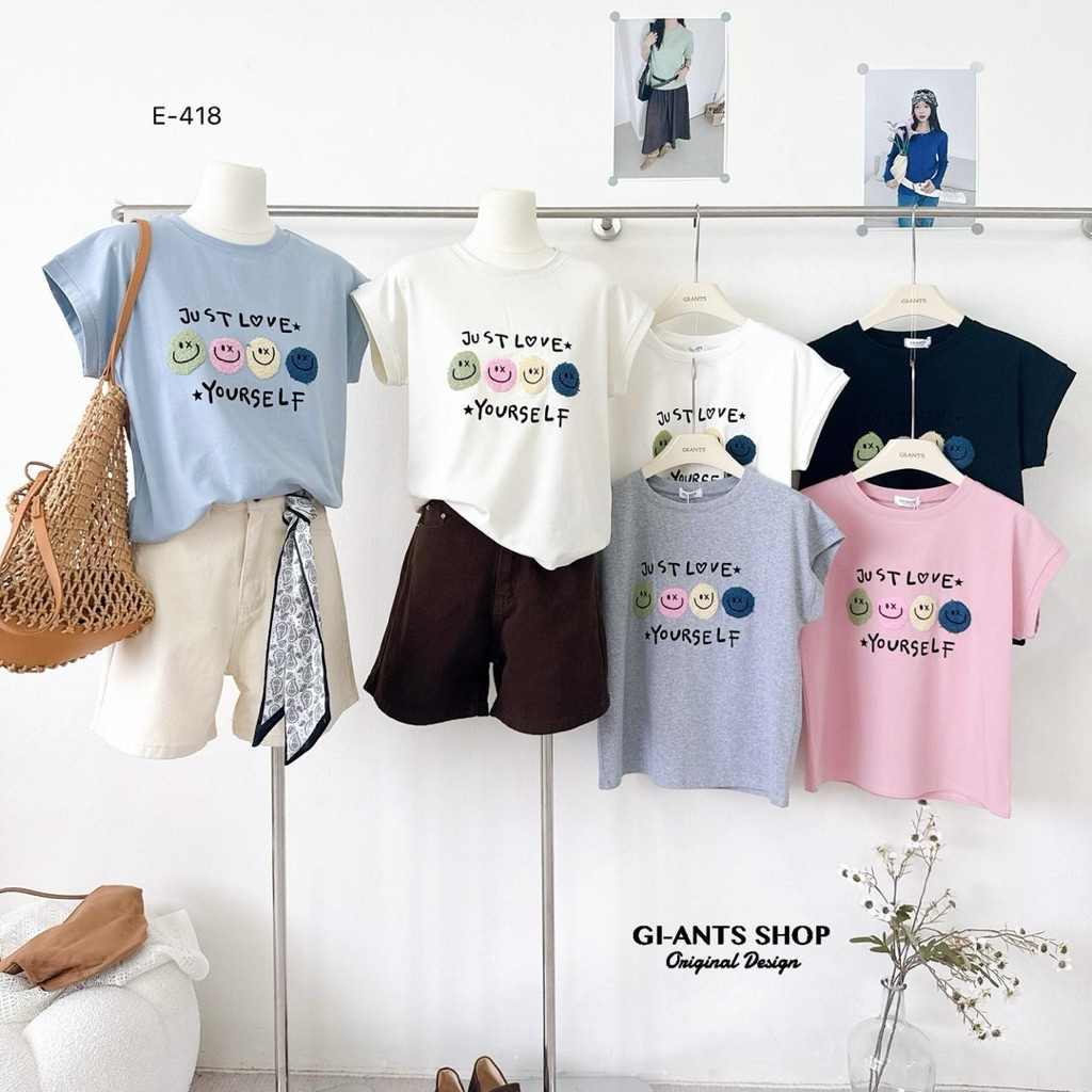 GIANTS E418 ATASAN CASUAL JUST LOVE YOURSELF