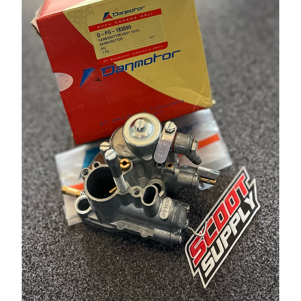 Karburator Carburator 24:24 Komplit Vespa PX PS Excel Exclusive Strada Spartan Strada Super Sprint V