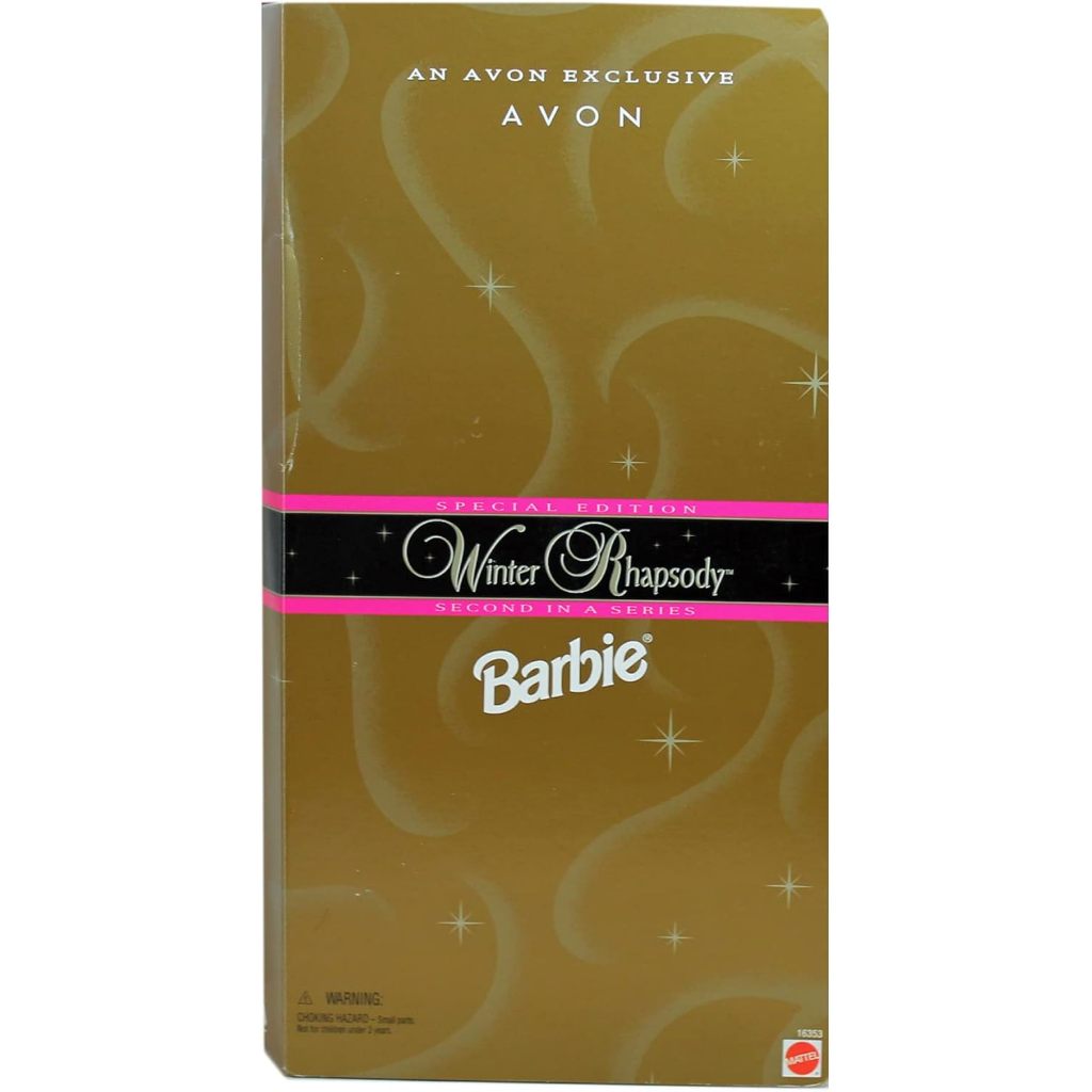 BERGARANSI Barbie Winter Rhapsody Doll - Avon Exclusive 2nd in a Series Special Edition (1996) [Kode