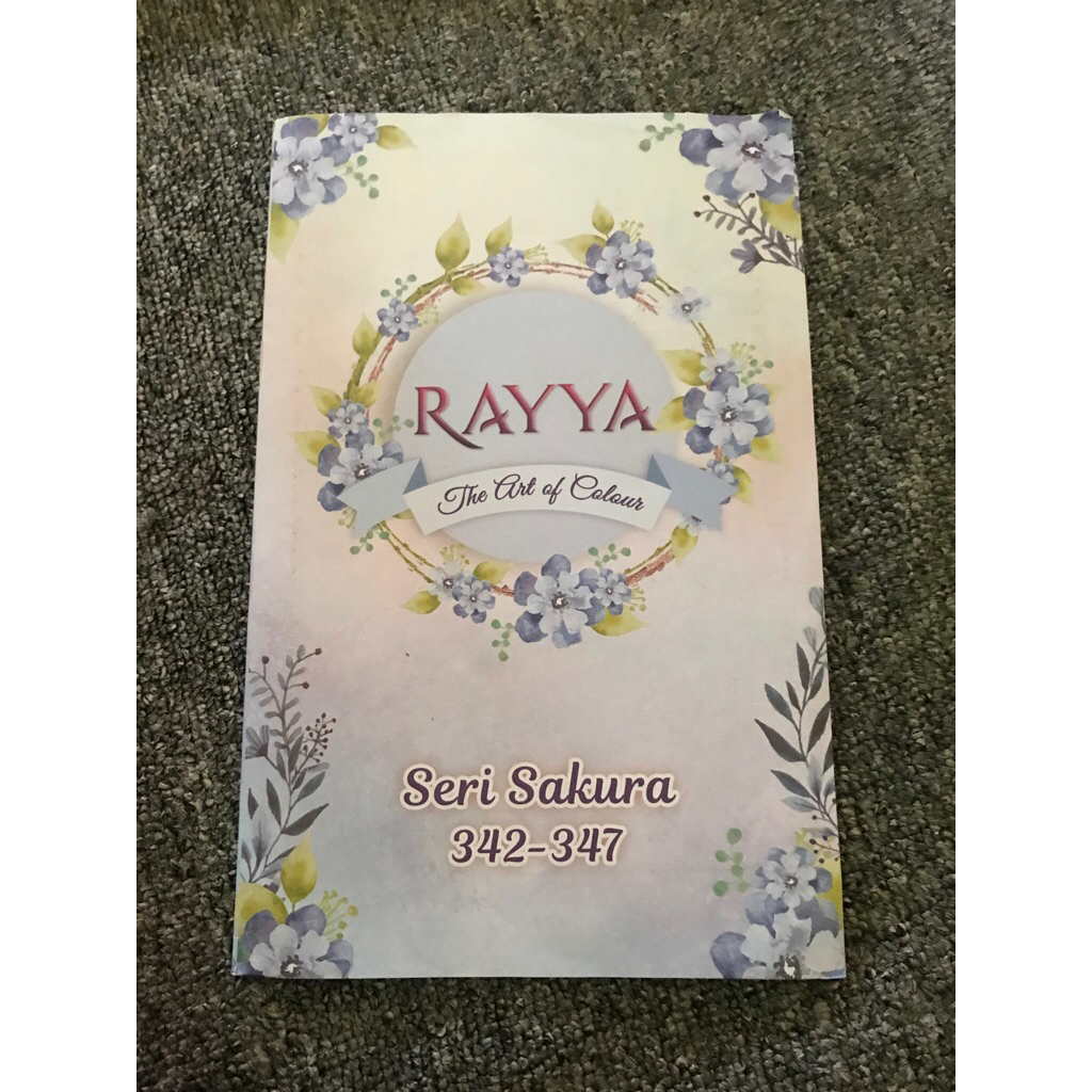 Katalog undangan Rayya seri sakura
