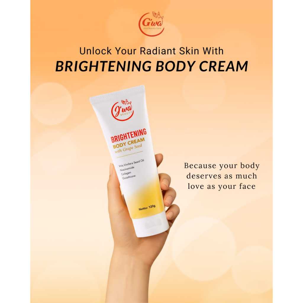 Brightening Body Cream J'WA Beauty