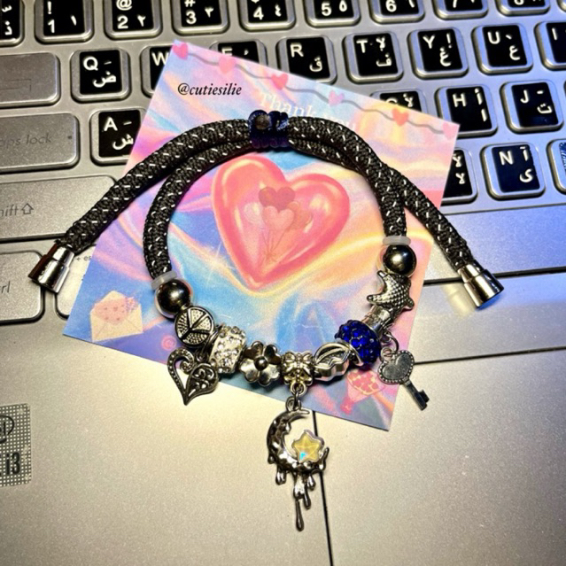 bracelet gelang paracord charm