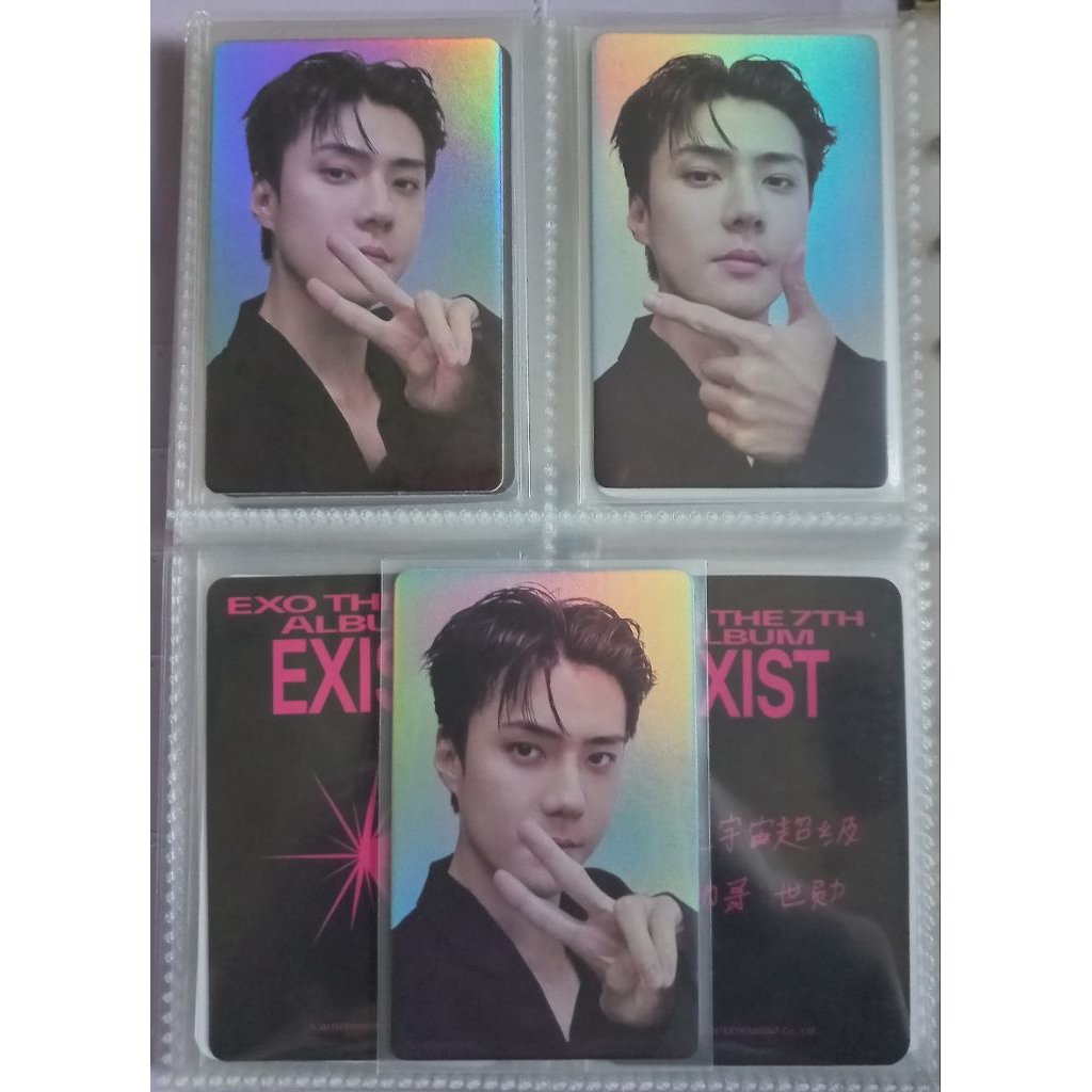 Photocard Pc Sehun Magazine Sense China / Pc Sehun Magazine China Sense Photocard Official Murah pho