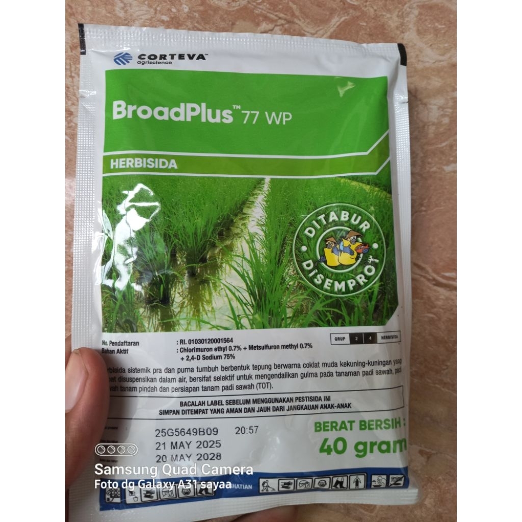 HERBISIDA SISTEMIK BROADPLUS 40 GRAM ORIGINAL