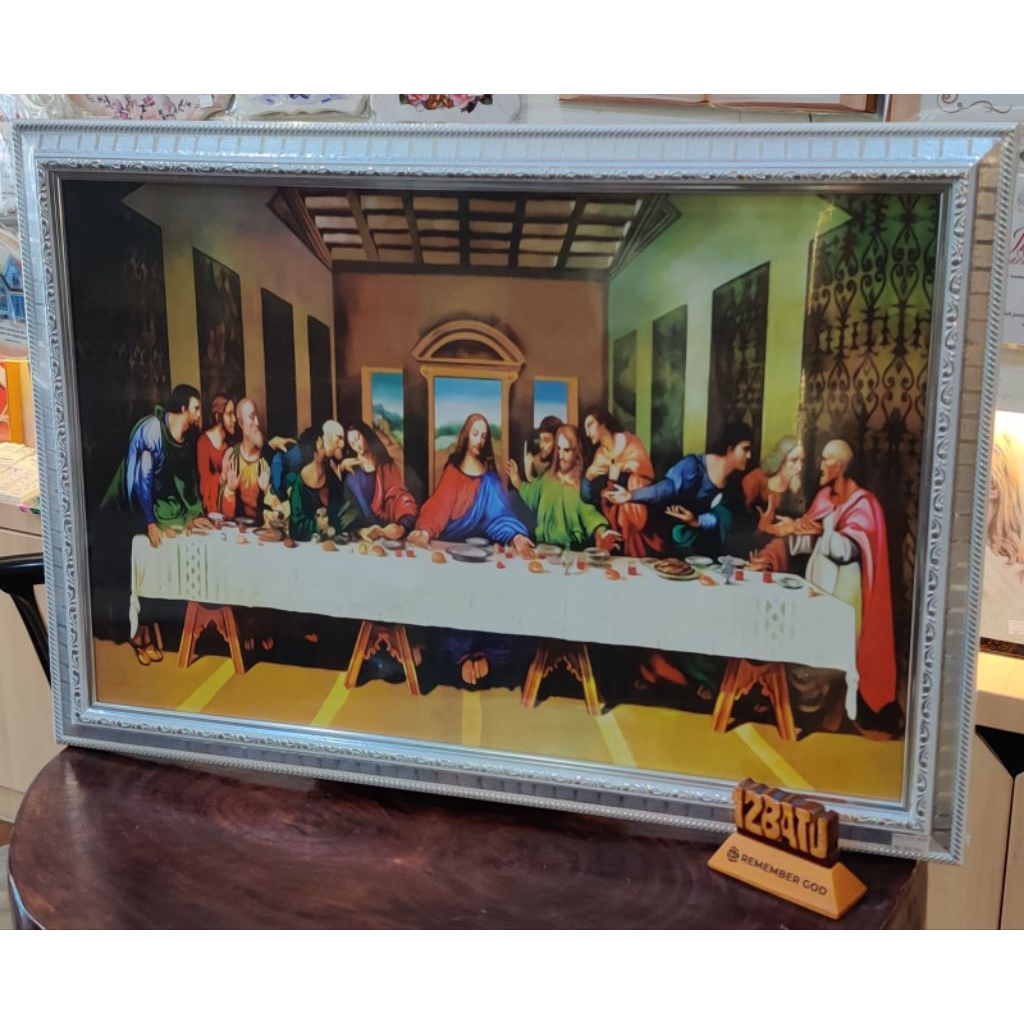 PAJANGAN BINGKAI PERJAMUAN KUDUS