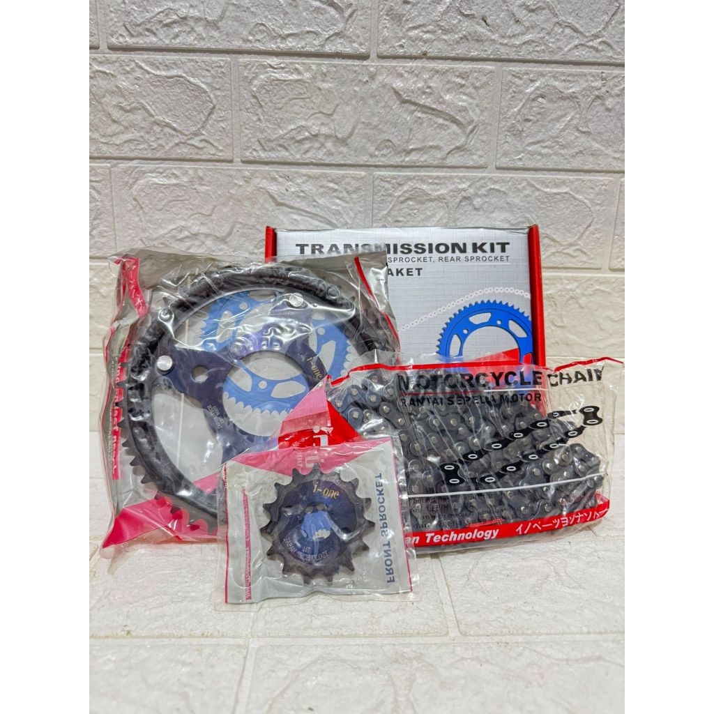 Gear Set Gir Set Chain Kit I One Gear Paket CB 150R Led Original CB 150R Led 45T-15T 428H-128L