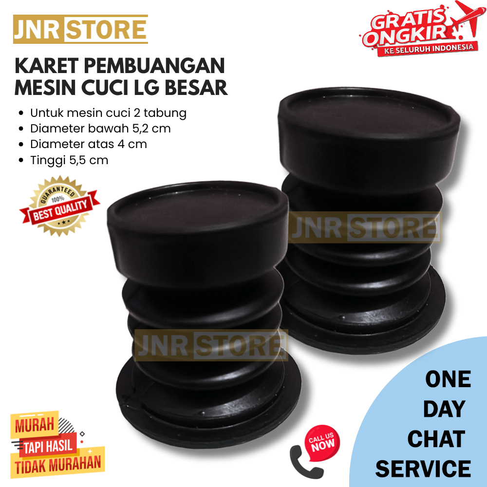 SEAL KARET PEMBUANGAN MESIN CUCI LG BESAR 2 TABUNG