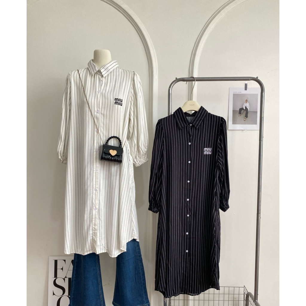 ALESHA TUNIK | TUNIK SALUR | ATASAN SALUR WANITA