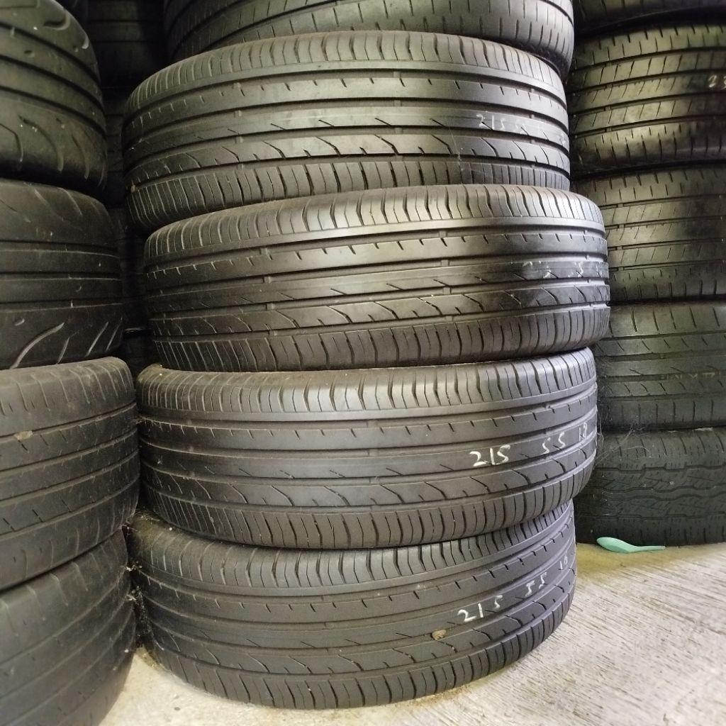 Ban 215/55 R18 continental. second