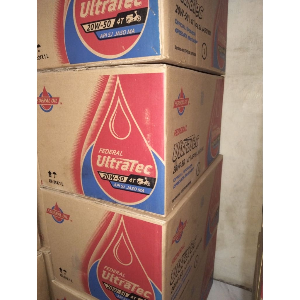 Oli Federal Ultratec 1L Per Dus 24 botol