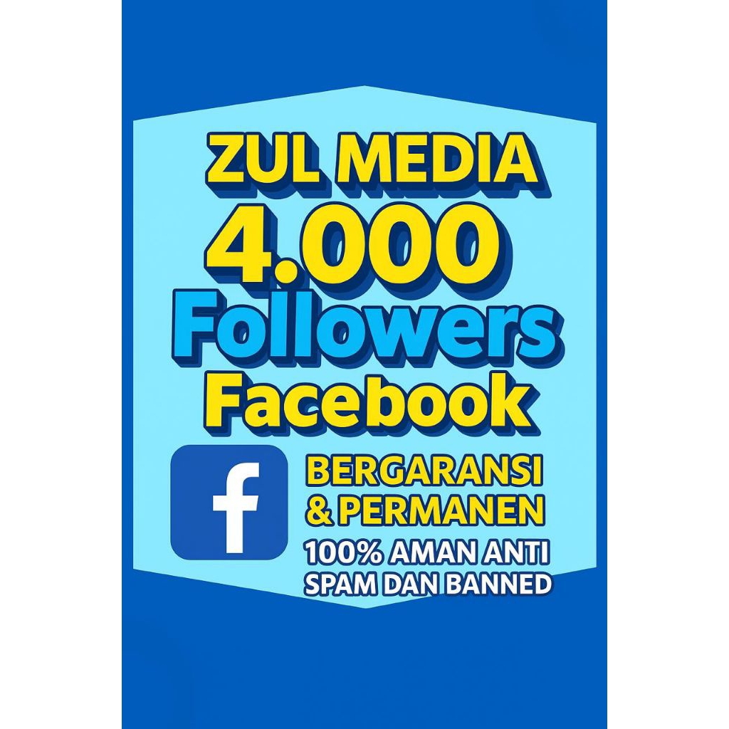 FOLLOWERS FACEBOOK TERMURAH DAN PERMANEN