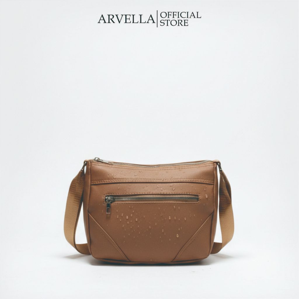 Tas Bahu Wanita Selempang 3 Ruang Bahan Premium Longchamp Model Polos Terbaru Kekinian