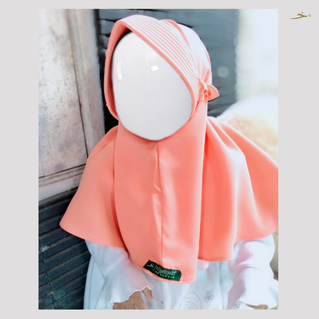 Khadijah Indonesia - Reisa Khimar Baby | Hijab Anak | Kerudung Baby