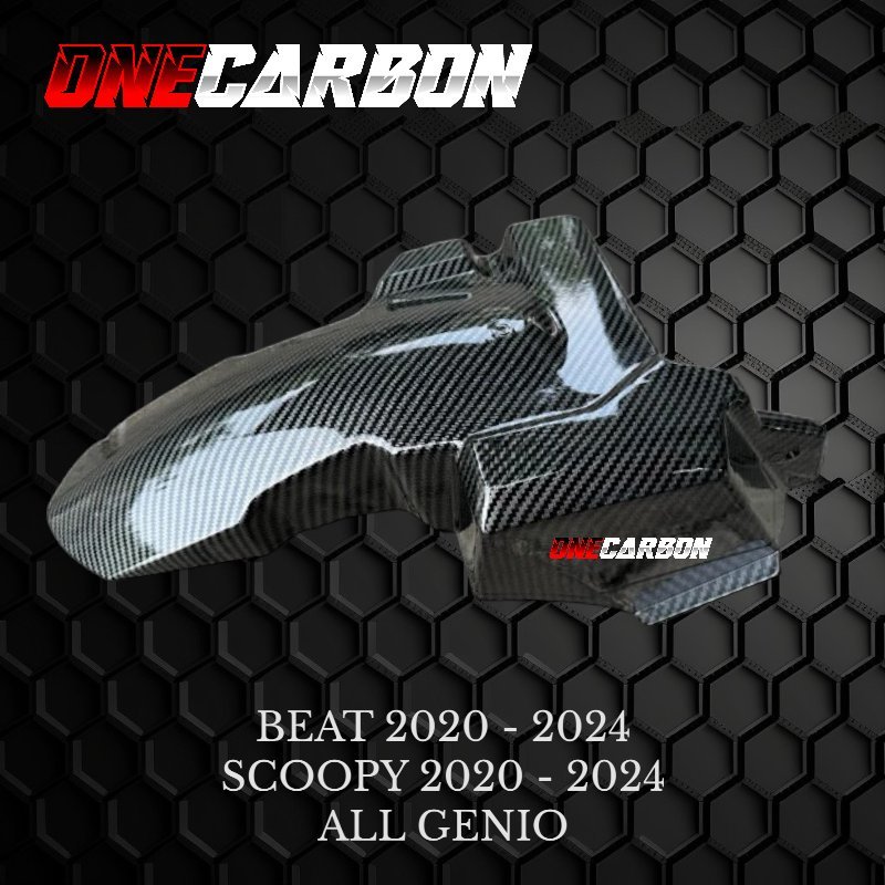 HUGGER SPAKBOR KOLONG BEAT DELUX AIRBLADE CARBON HUGGER SCOOPY GENIO Hugger model airblade beat new 