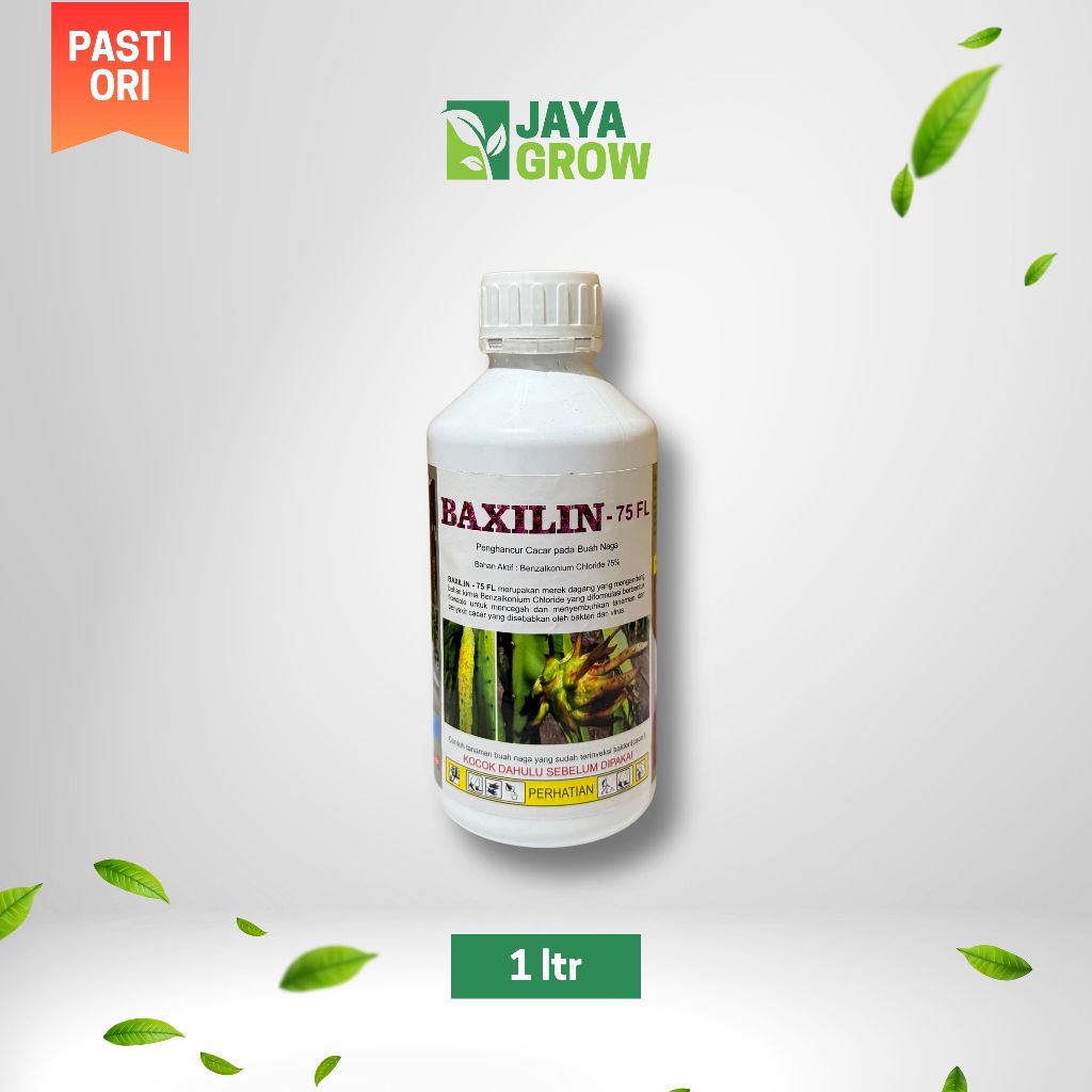BAXILIN 75 FL | Obat/Racun Cacar Buah | Penghambat Bakteri & Virus Tanaman | 1 lt