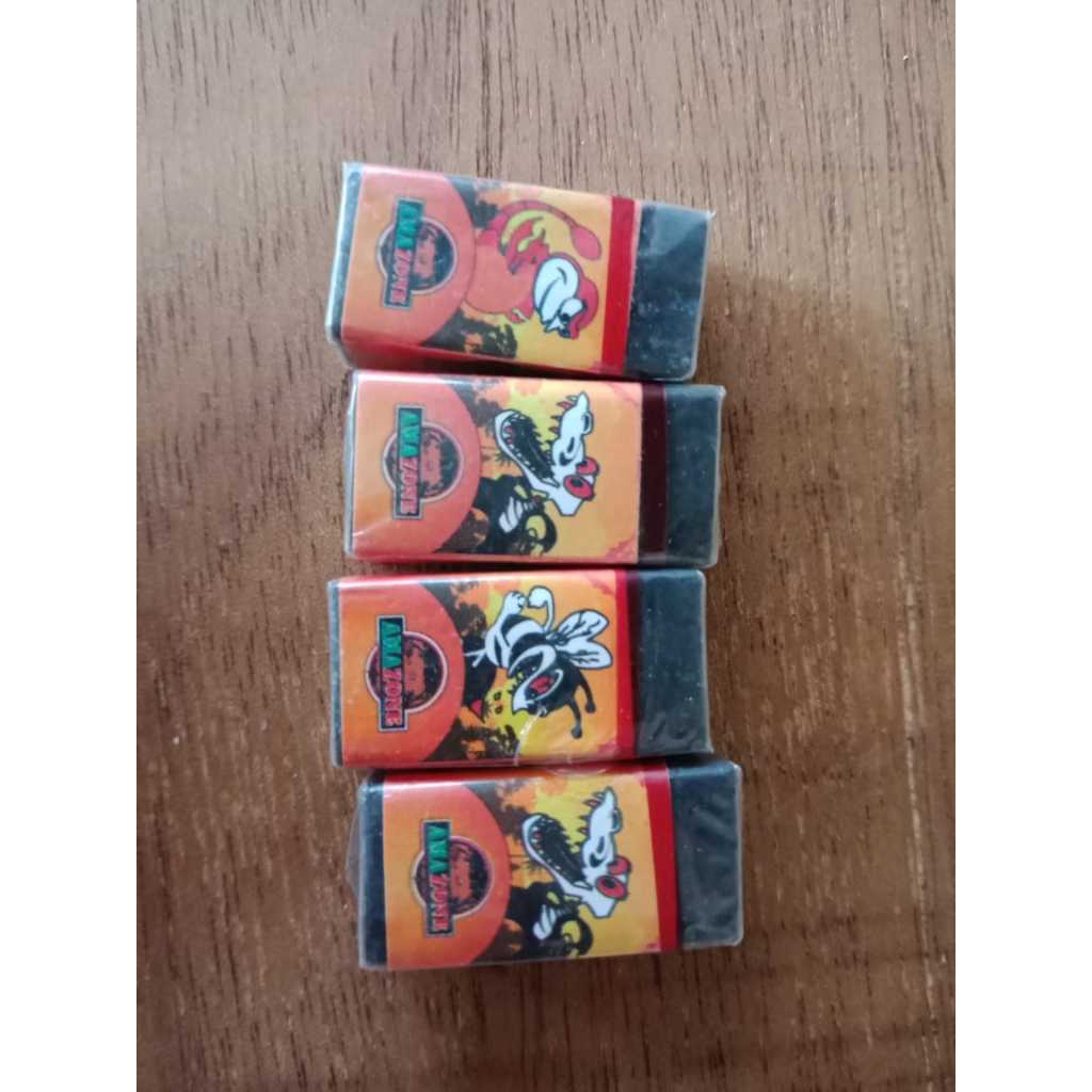 Penghapus Pensil Amazone | Eraser Amazone Pensil Warna Hitam