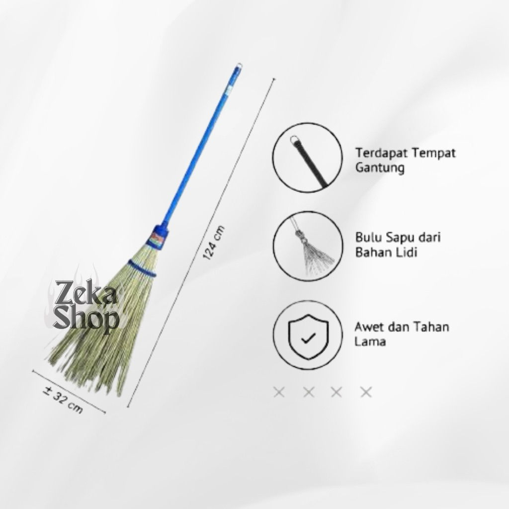 SAPU TAMAN PANJANG/SAPU LIDI/SAPU HALAMAN