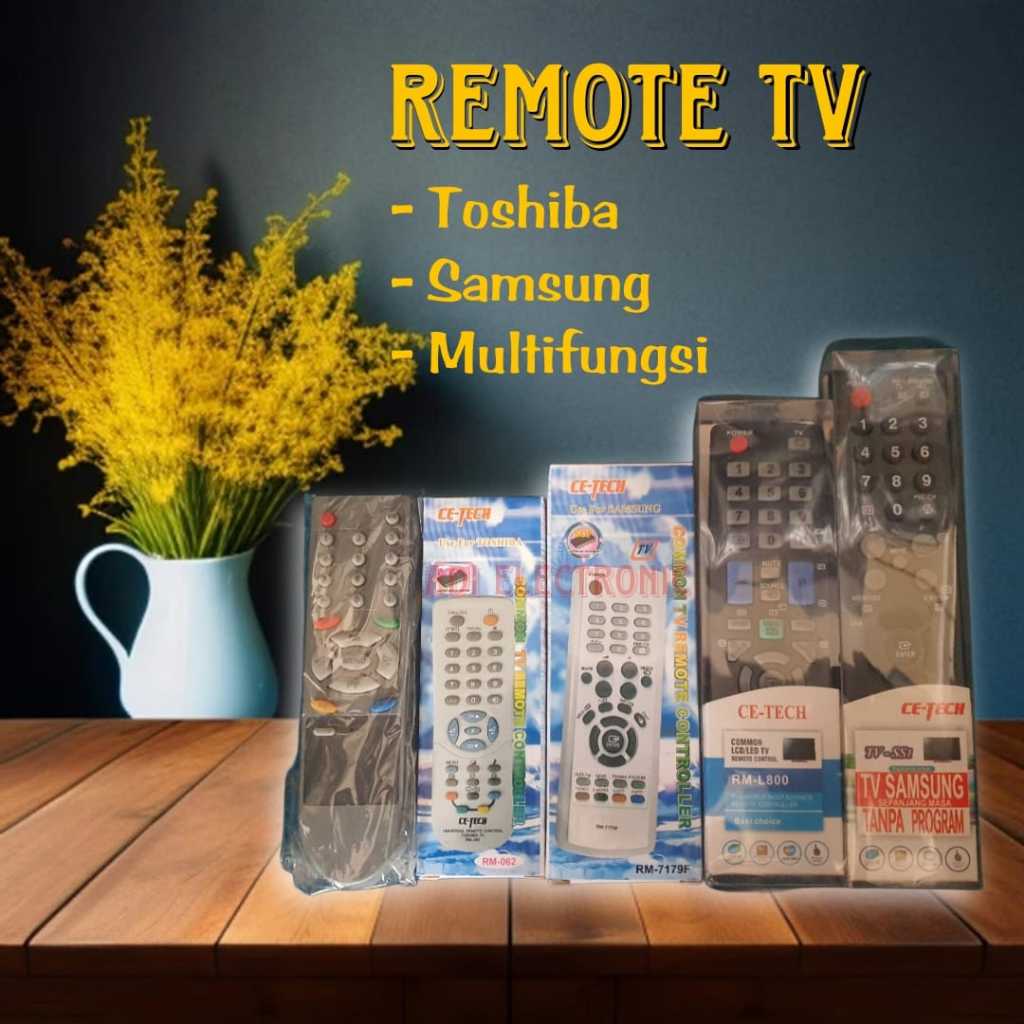 REMOTE TV TABUNG DAN TV LED/LCD