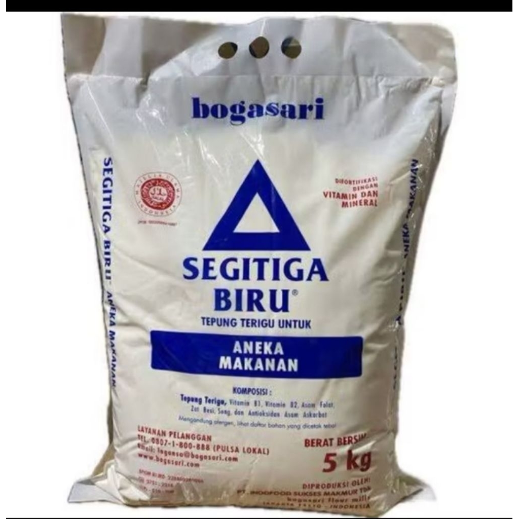 Segitiga biru tepung terigu 5kg