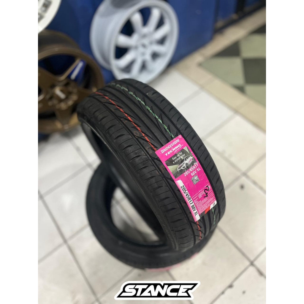 Ban Mobil Bridgestone Techno Sport Ring 17 205 45 R17 Terbaru 2025 City,Jazz,Yaris