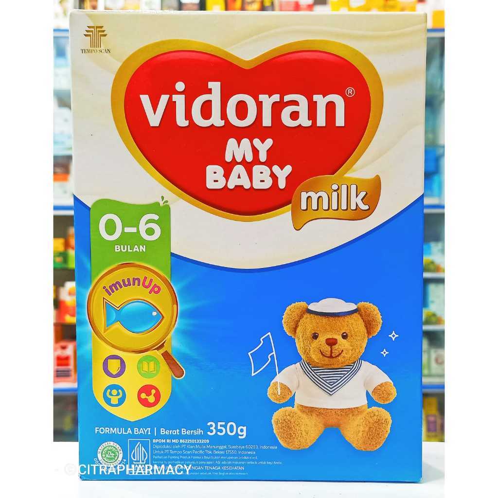 SUSU VIDORAN MY BABY (0-6 BULAN) (350GR) - SUSU FORMULA UNTUK BAYI