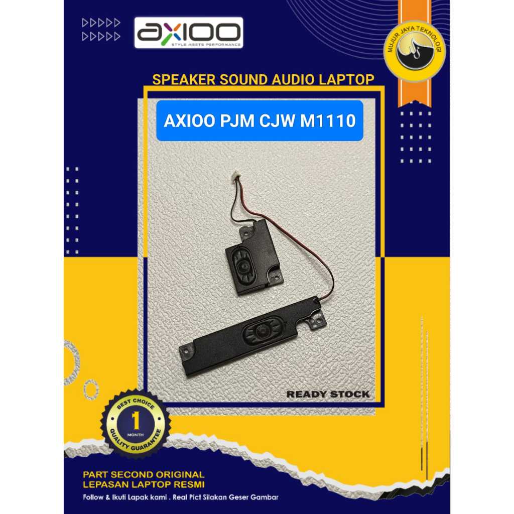 Speaker Sound Audio Laptop Axioo PJM CJW M1110 Original Second Tested