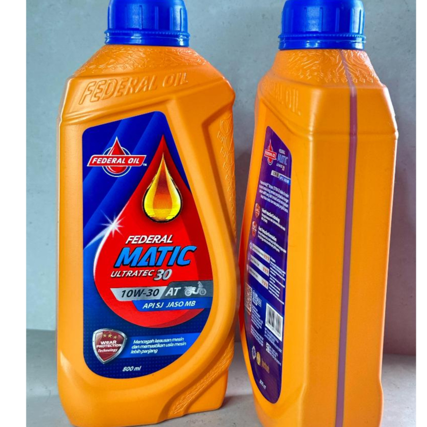 Oli Federal Matic Orange 800ml Oli Mesin Motor Matic Federal Orange 0,8ml Oli Mesin Matic