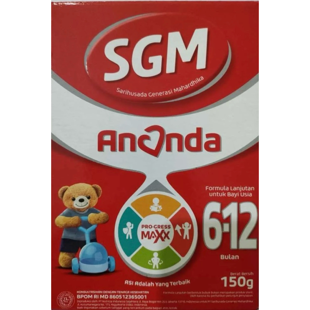 SUSU SGM 6-12 BULAN 150 GRAM