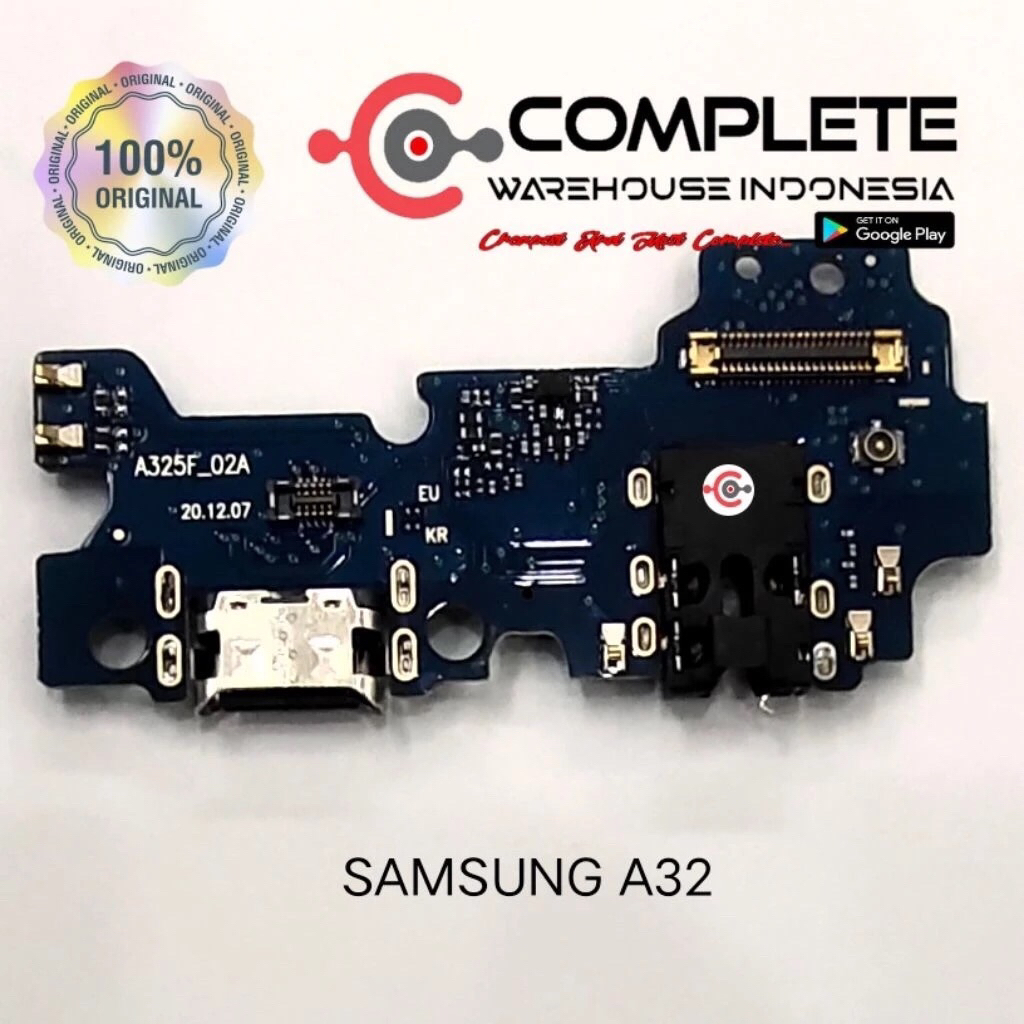BOARD TC SAMSUNG A32 / SAMSUNG A52 / SAMSUNG A72 / KONEKTOR CAS SAMSUNG ORIGINAL