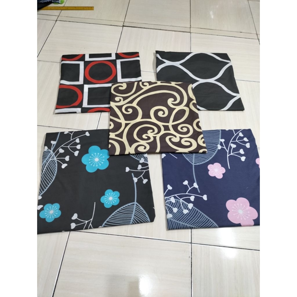 sarung bantal sofa 40x40 sarung bantal resleting