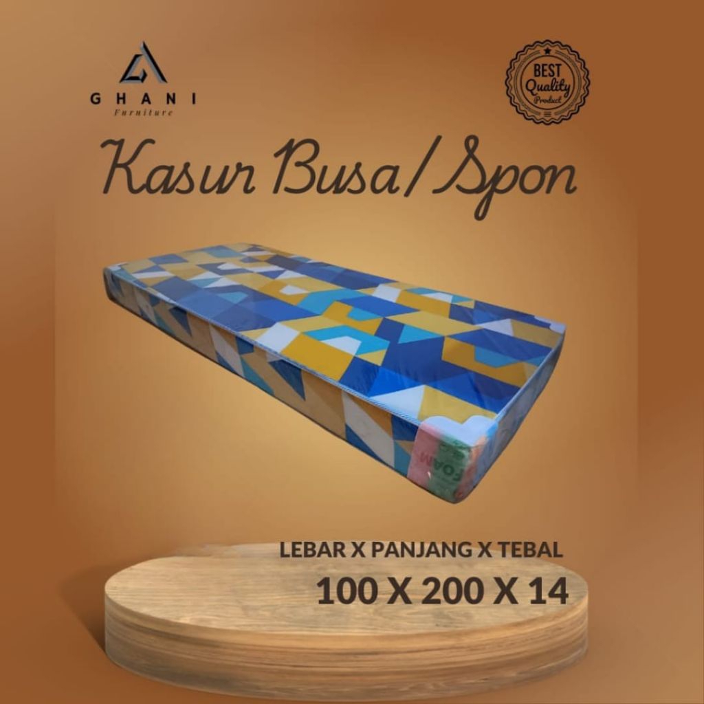 Kasur Busa Spon Tebal 14cm Ukuran 100x200
