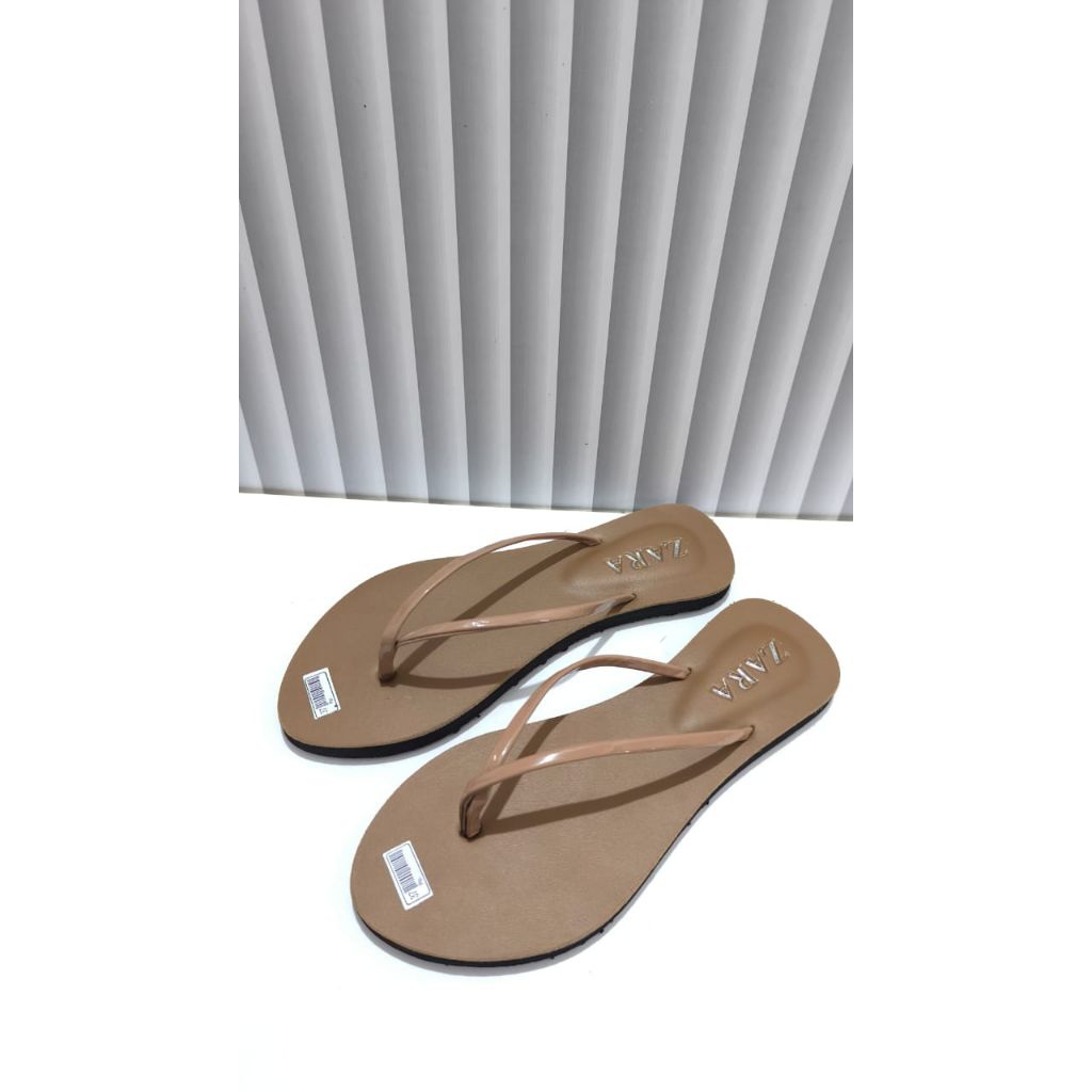 SANDAL JEPIT WANITA ZARA  KEKINIAN  ANTI LICIN | sandal wanita casual | sandal wanita jepit |sandal 