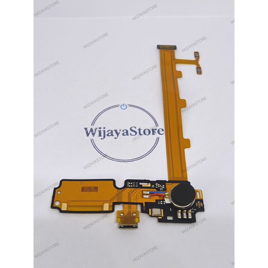 FLEXIBEL CAS T/C KONEKTOR CONEKTOR CAS CHARGER CASAN OPPO A37 / A37F/  NEO 9 MIC MICROPON ORIGINAL
