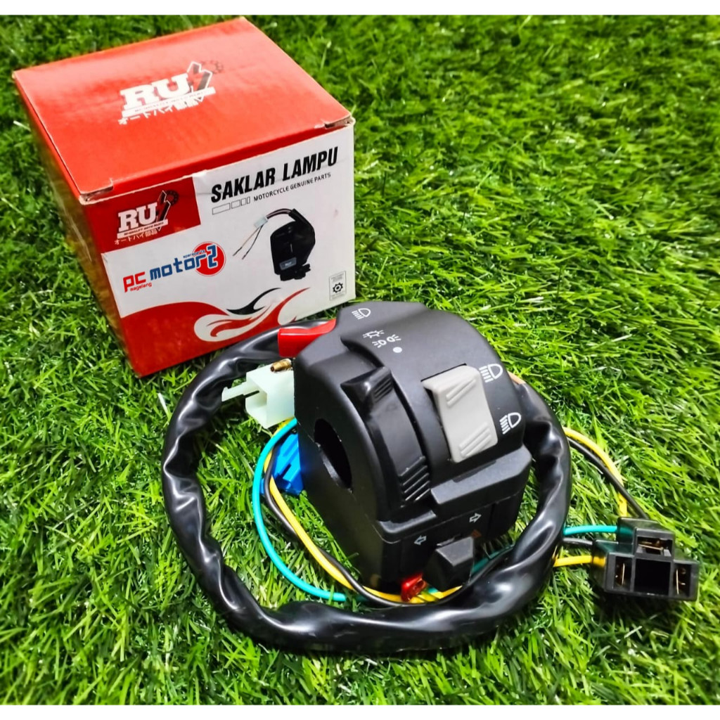 Saklar Holder Kiri Vixion New - Hazard Dan On Off Lampu - Saklar Kiri Vixion RUI Parts