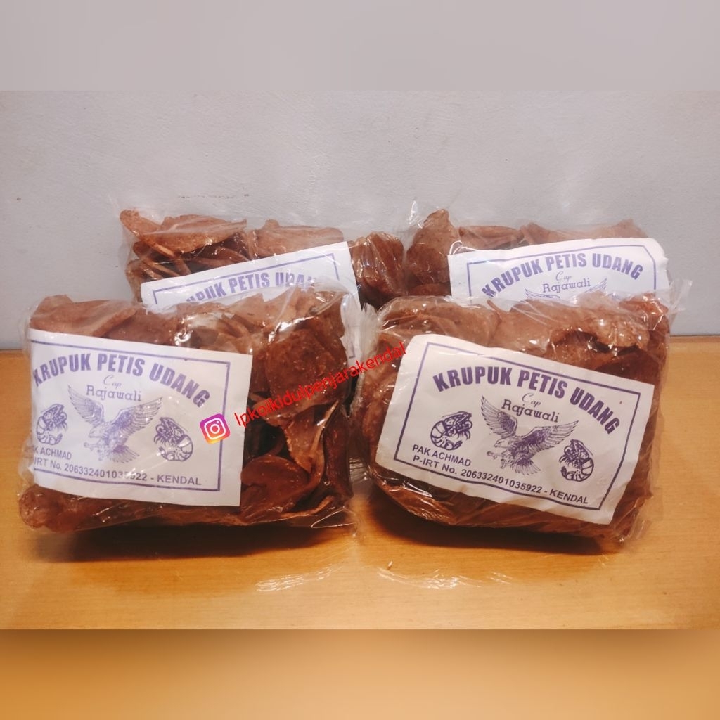 Kerupuk Petis Udang 4 Bungkus RAJAWALI Kendal