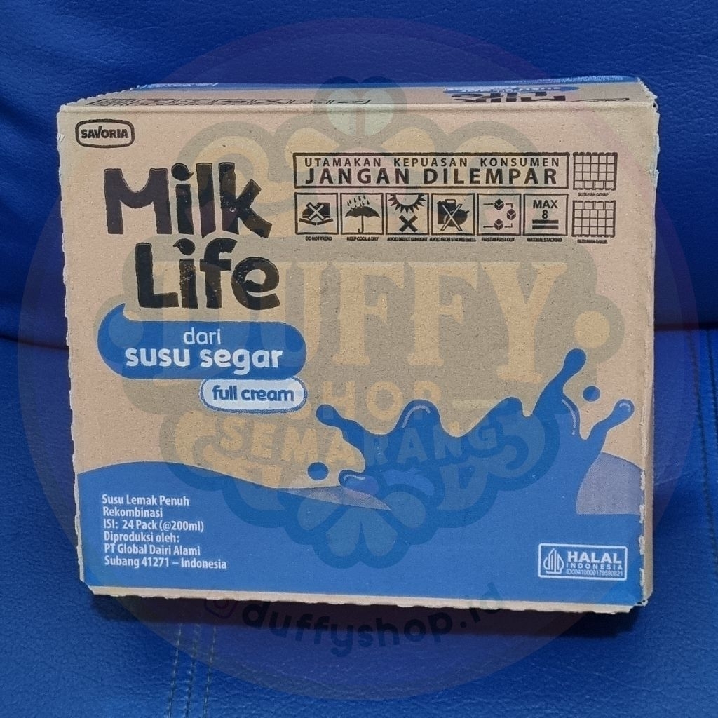 SUSU MilkLife FULL CREAM 200ML 1 KARTON (24PCS)