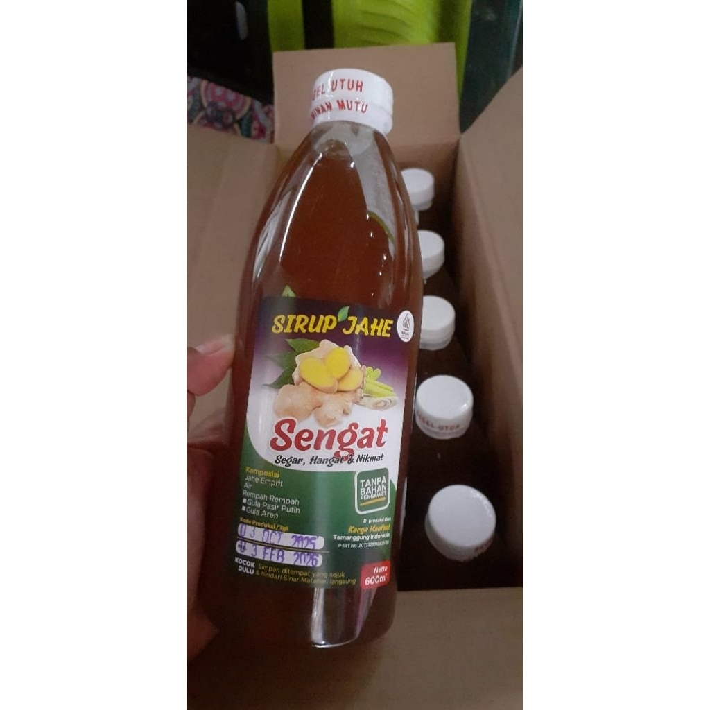 Sirup Jahe Sengat 600ml