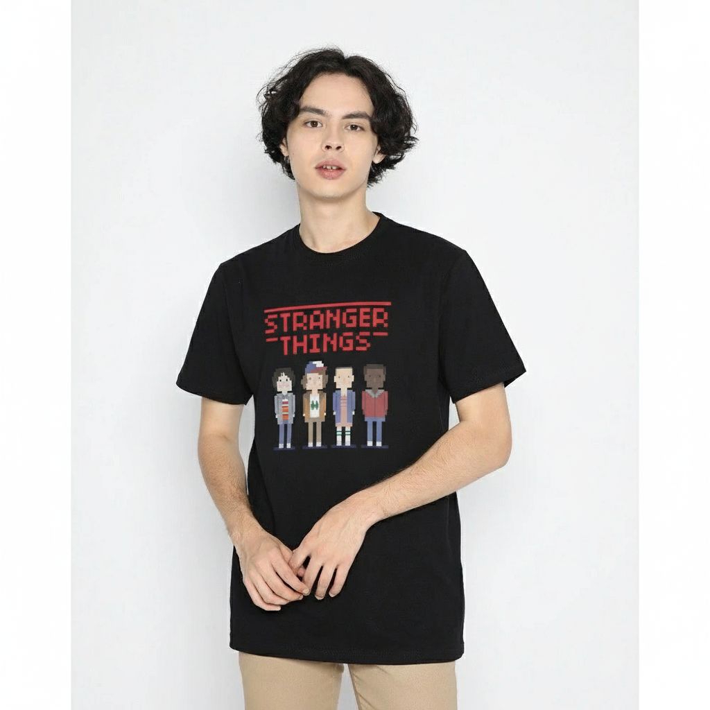 Arigo T-Shirt STRANGER THINGS 8 BIT