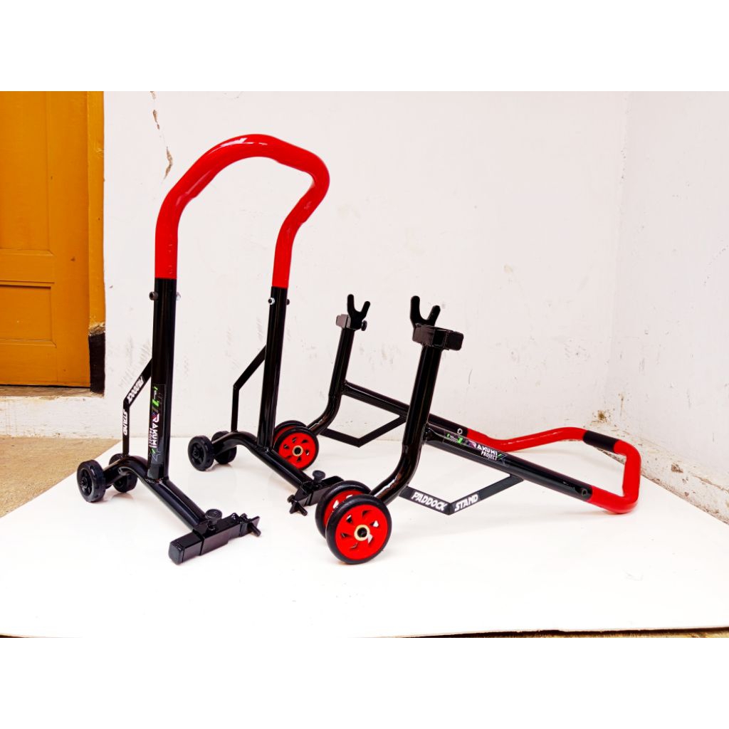 Standar Padok Original RAKUMI Depan universal matic bebek sport Standar Paddock motor padok ninja r 