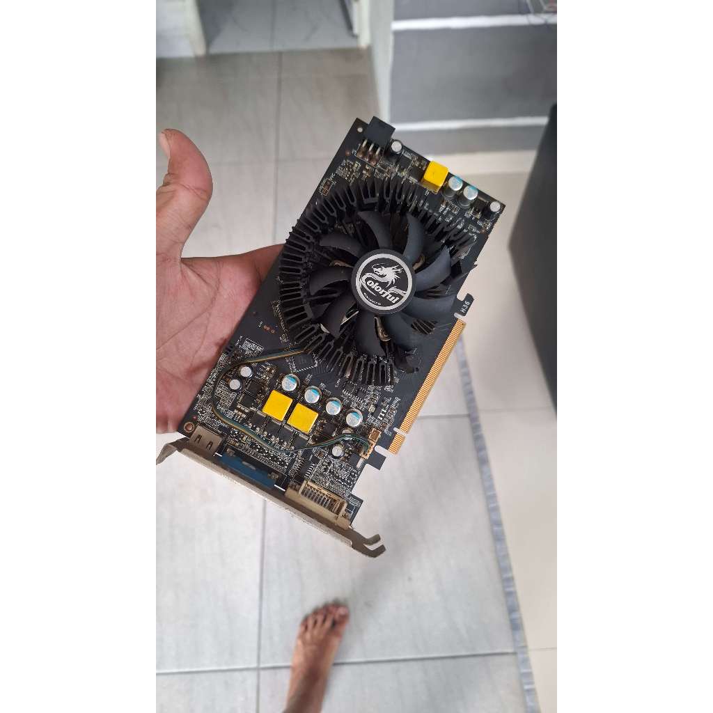 Vga Nvidia Geforce 9800GT 512mb bekas Normal no minus